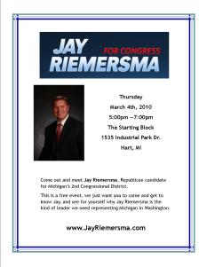 Tim White hosts Jay Riemersma Meet & Greet